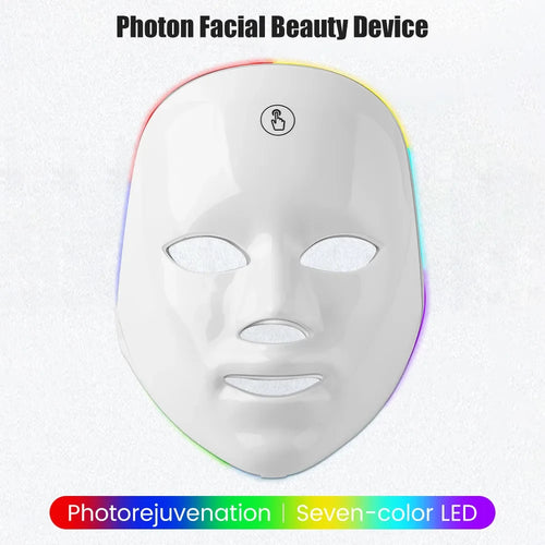 Rechargeable RED Light Therapy Facial Mask