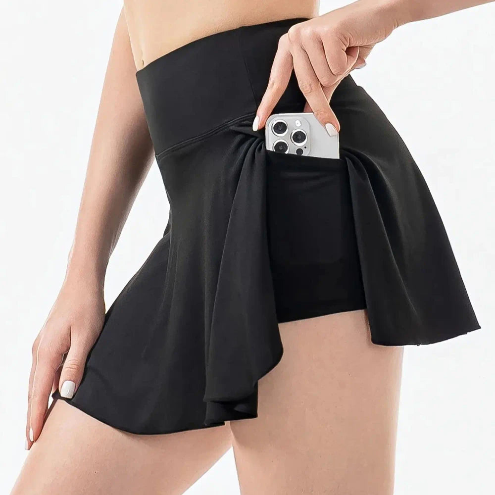 Anti-Exposure Quick-Dry Sports Skirt